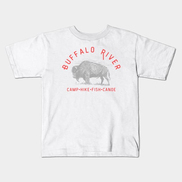 Buffalo River Kids T-Shirt by Crossbar Apparel